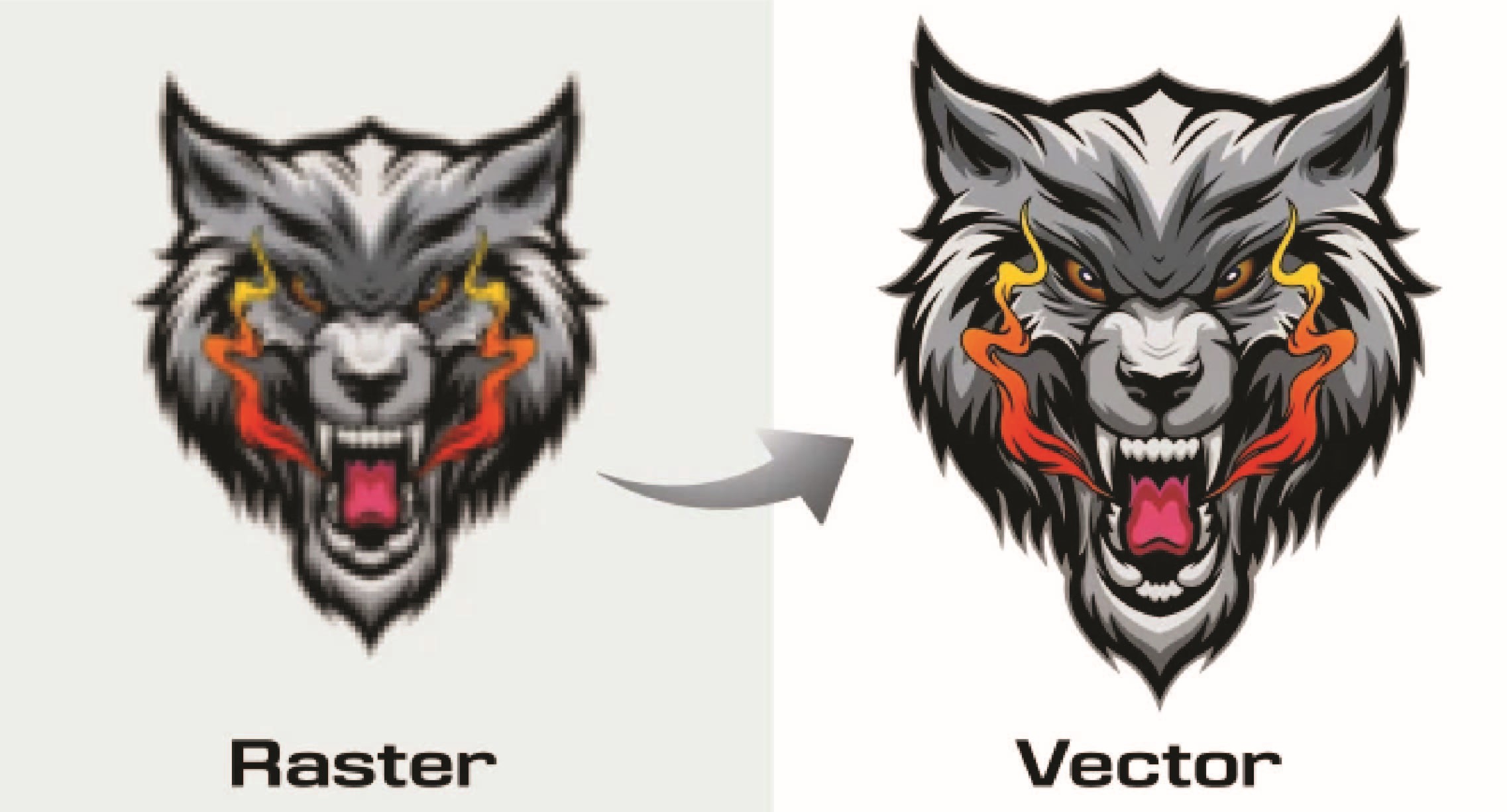 vectorizing logo