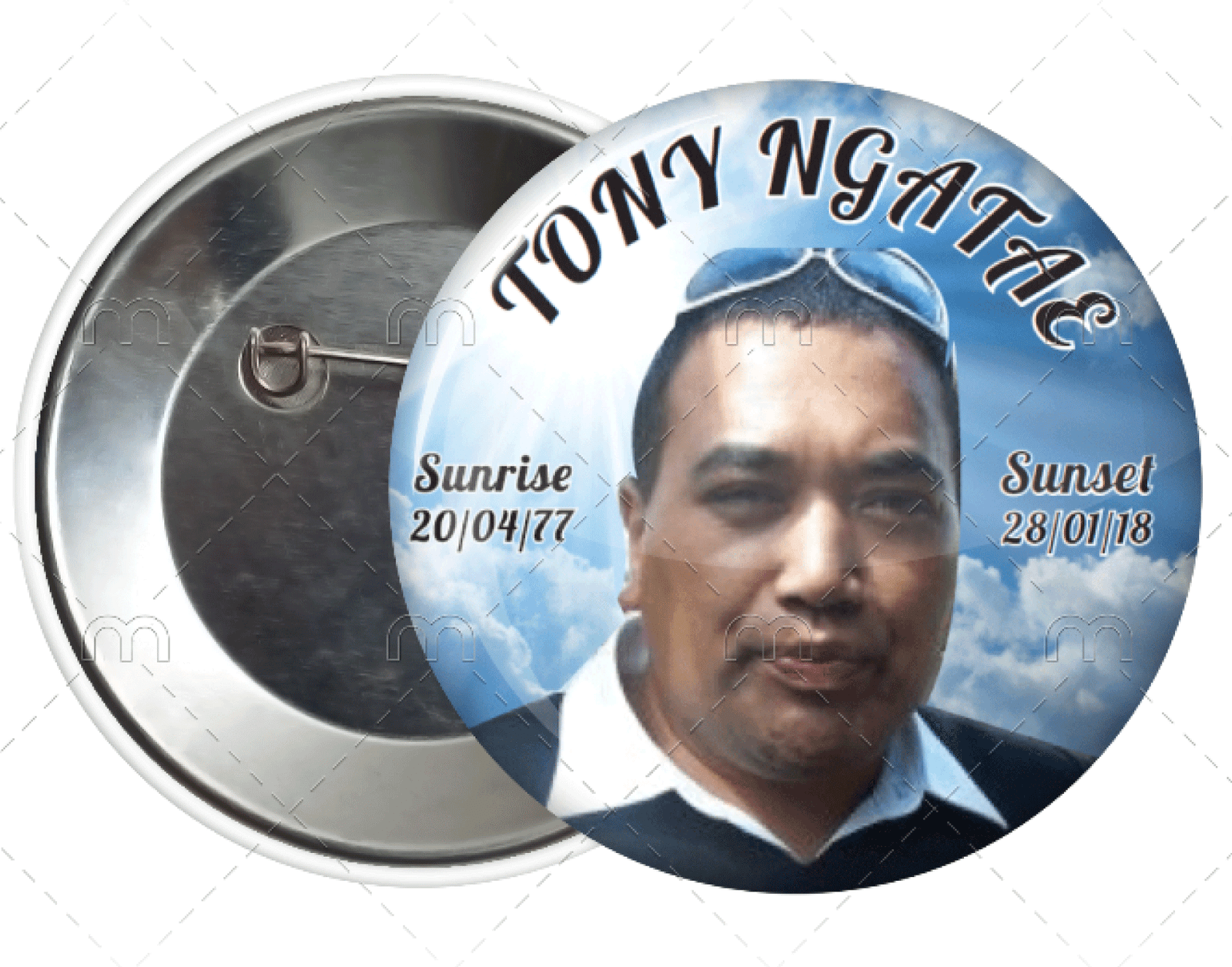 Memorial Button Badge Design (7)